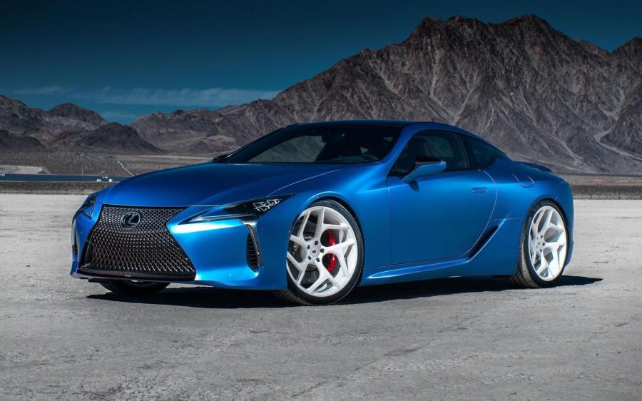 Lexus LC500 on Vossen Wheels (CG-205T) '2017
